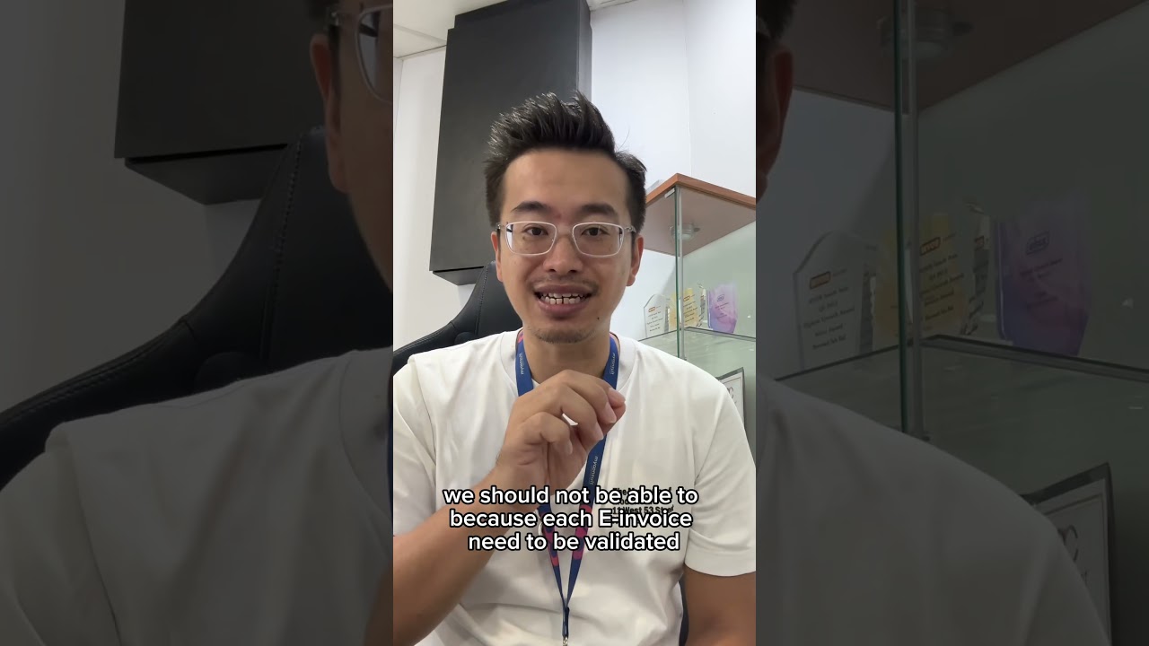 Importing your E-invoice in excel? #accountingsoftware #myconsult #einvoice #einvoicing #accounting