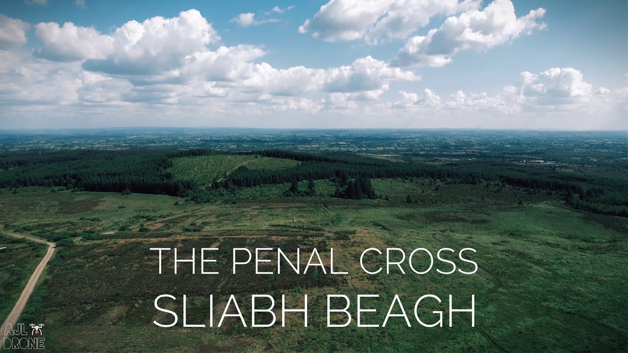 The Penal Cross, Sliabh Beagh, Co. Monaghan | AJL Drone