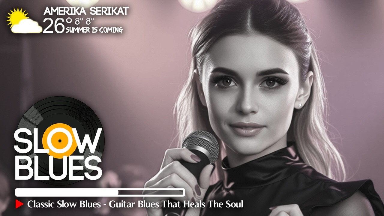 Smooth Slow Blues 2025 – Relaxing Blues Tunes to Ease Your Mind & Soul 🌌