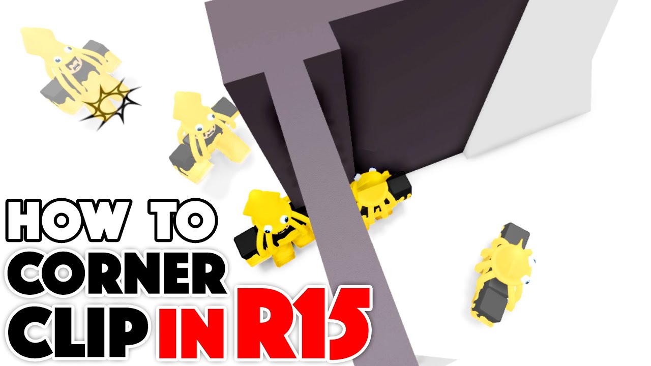 How to CORNER CLIP IN R15! (Tutorial) | Roblox