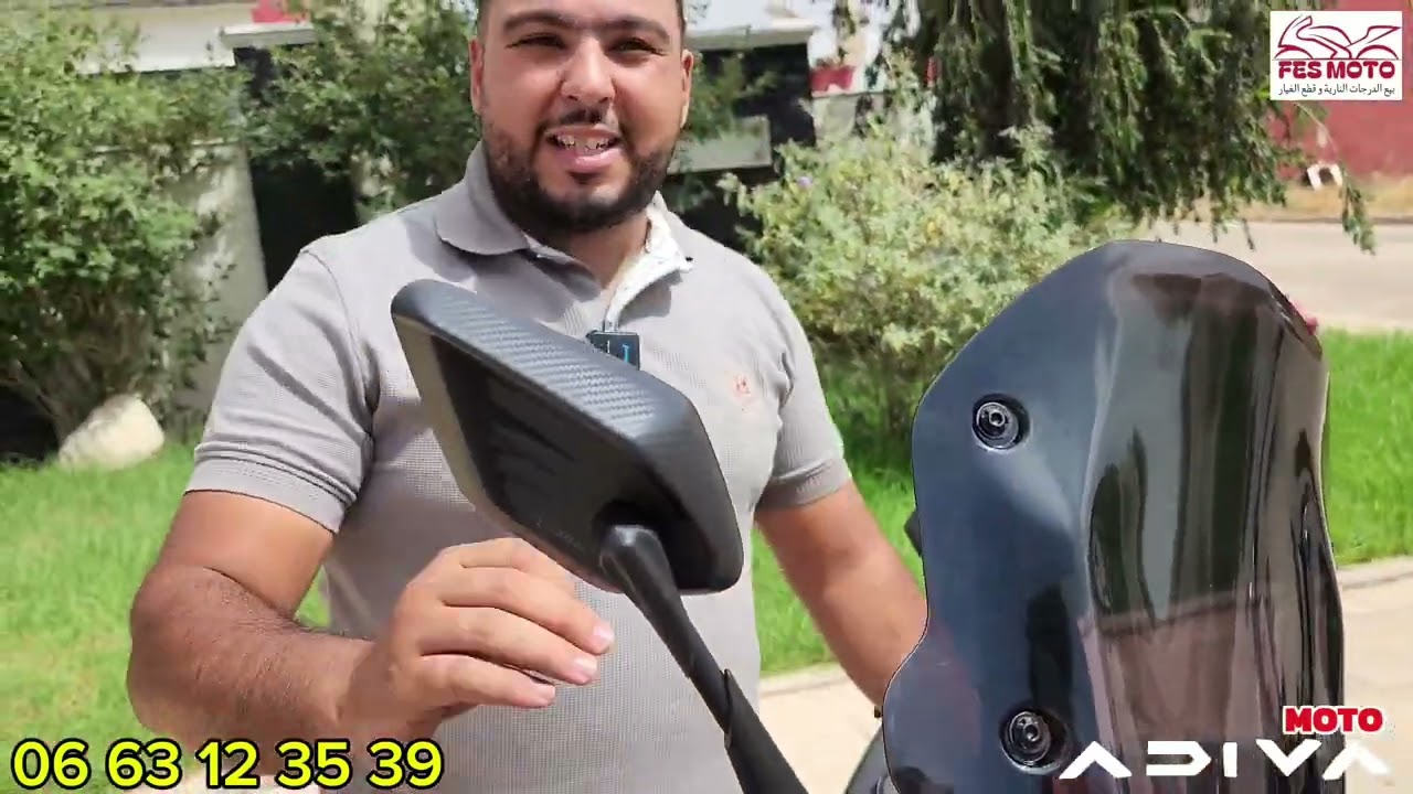 أحسن دراجة بدون منازع ADIVA MOTO كتفوت 100KM فالساعة و بدون رخصة السياقة