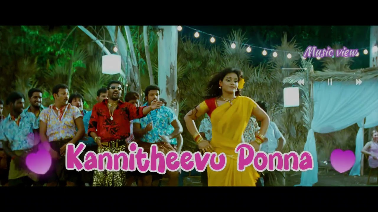 Kannitheevu Ponna High Quality song | Music view HQ #kannitheevuponna