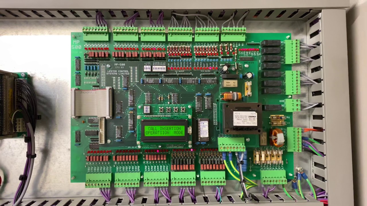 Hydraulic Lift Motor Room