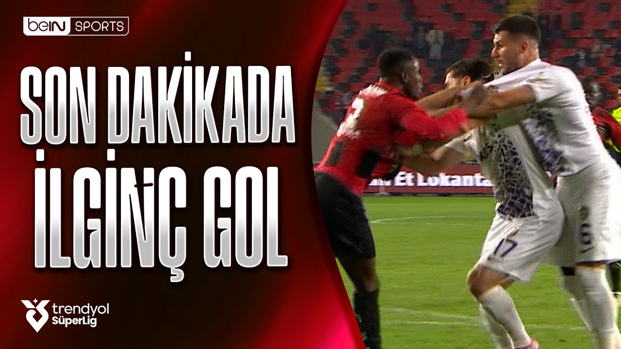 Gaziantep FK x Ey&uuml;pspor Ma&ccedil;ının Son Dakikalarında &Ccedil;ok İlgin&ccedil; Gol | Trendyol S&uuml;per Lig