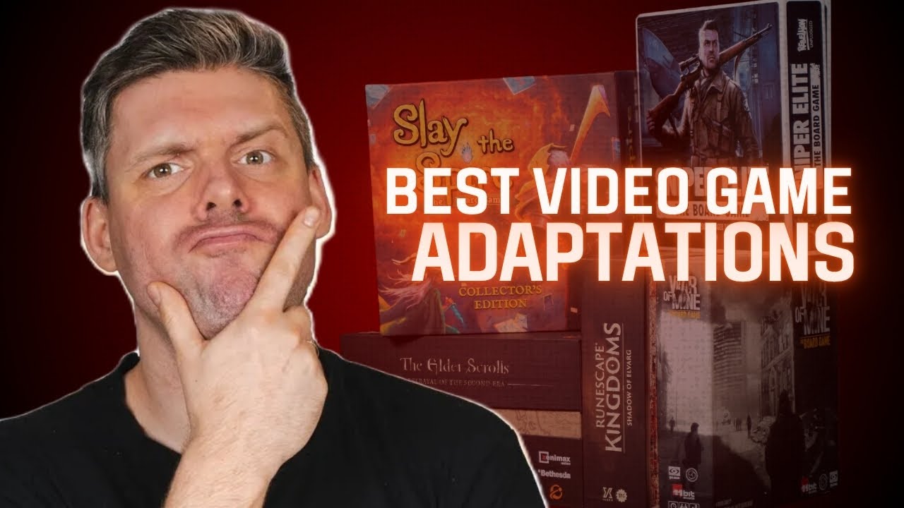 Best Video Game Adaptations as Board Games! | Top 10