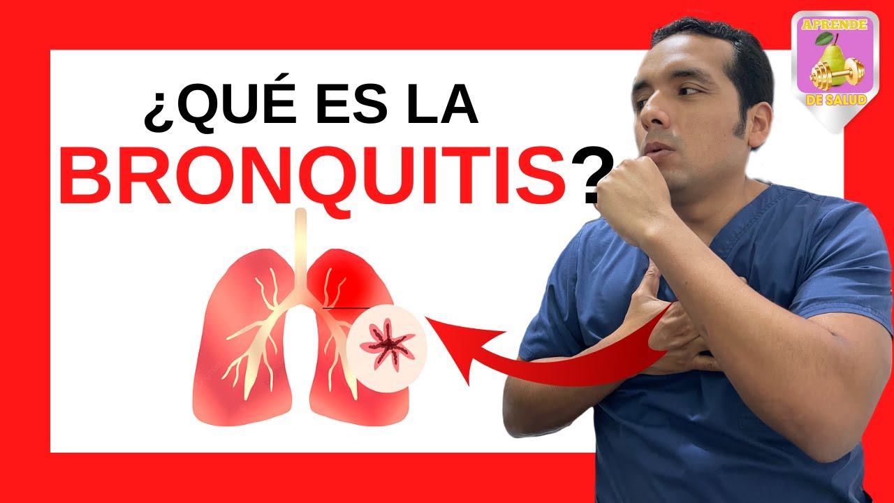 APRENDE 🤔 ¿Cuáles son los síntomas de la BRONQUITIS 🫁 y CÓMO PREVENIRLA? - Dr. Elmer Luna Vilchez