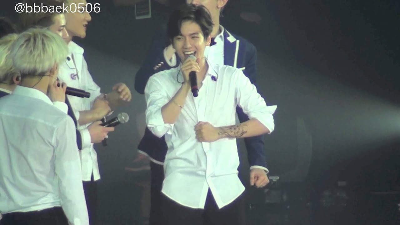 ［fancam]140601 Baekhyun Ending talk