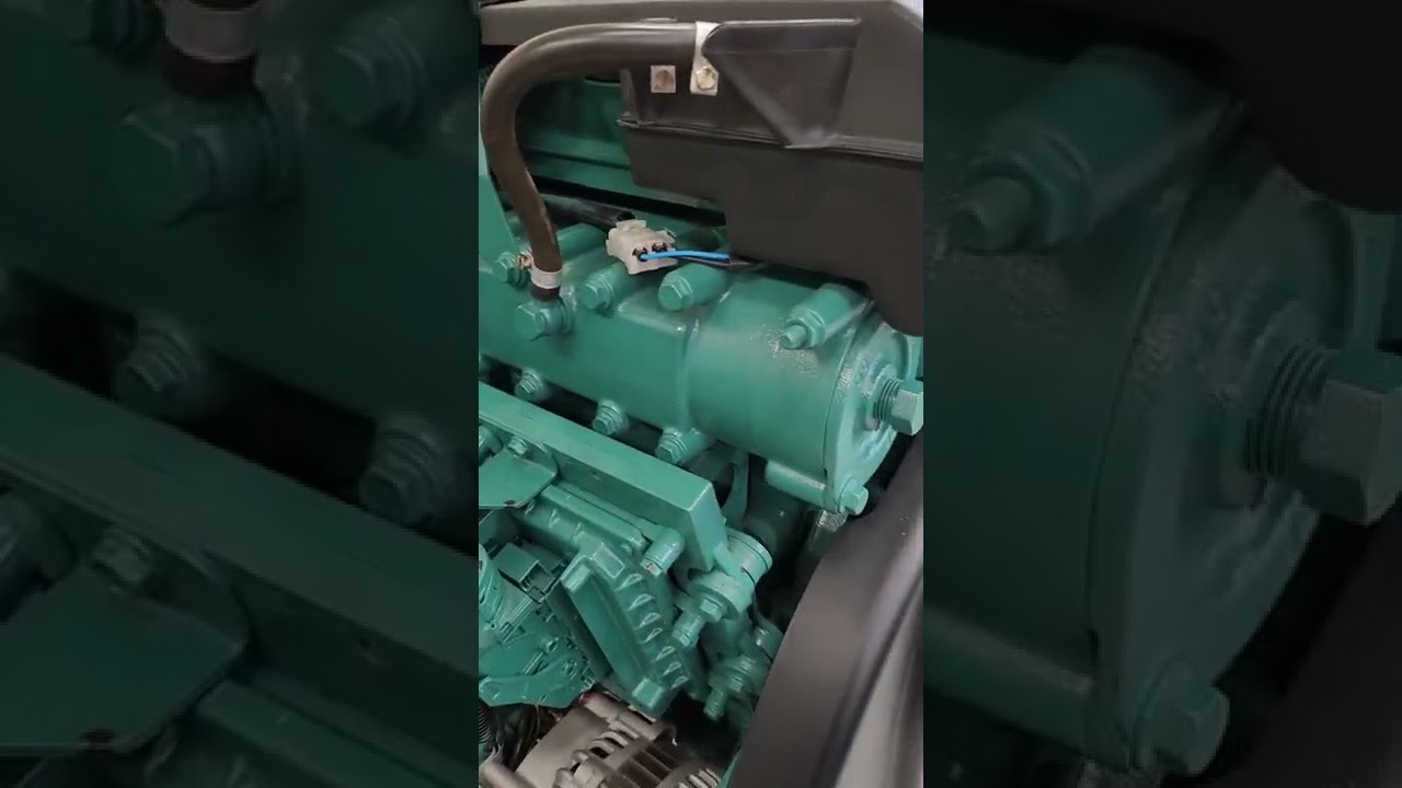Места слива антифриза в дизельных двигателях Volvo Penta