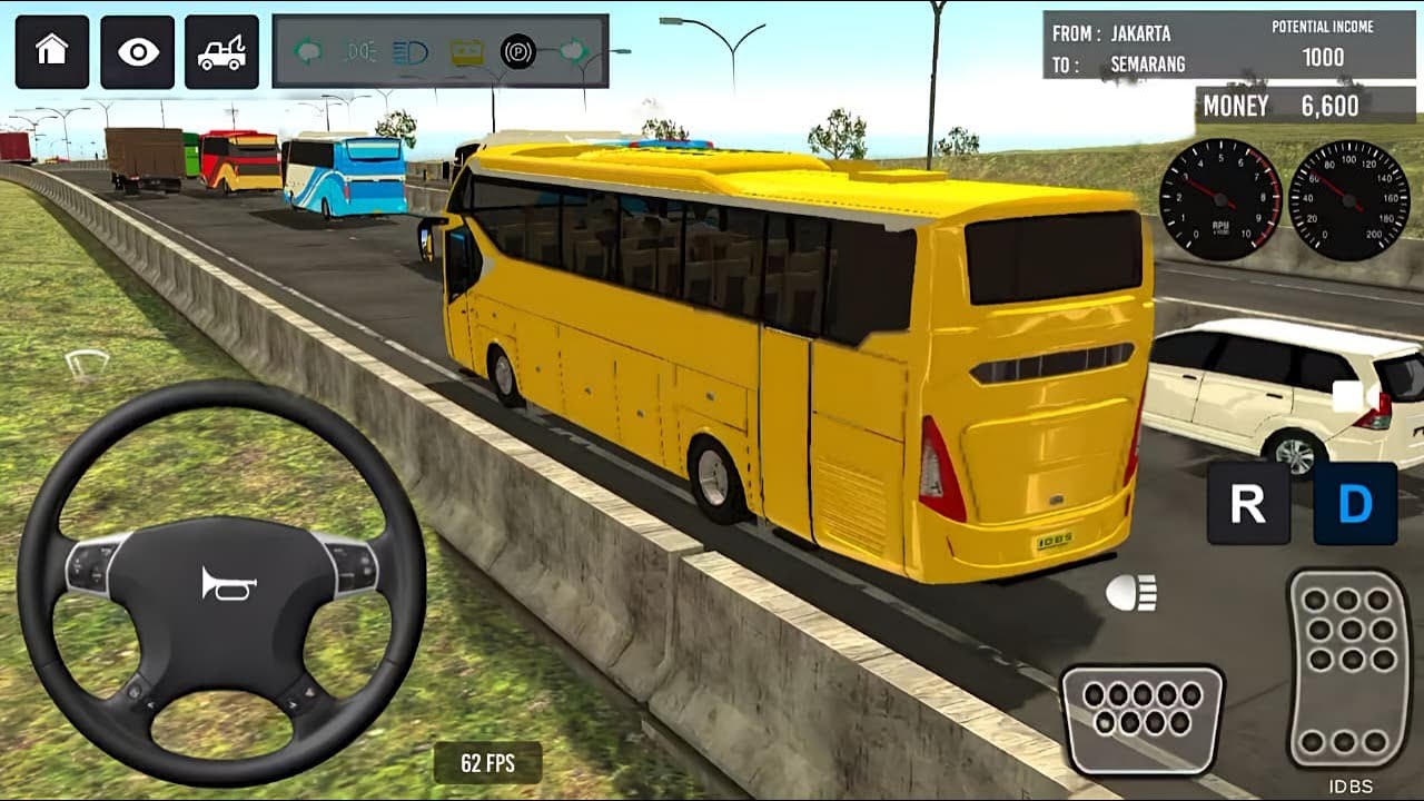 Bus Simulator Indonesia Coach bus driving | Euro bus simulator 2025 Android gameplay