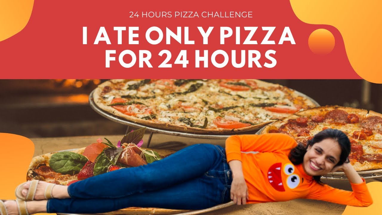 I Ate Only Pizza For 24 Hours Challenge ft. My mom
