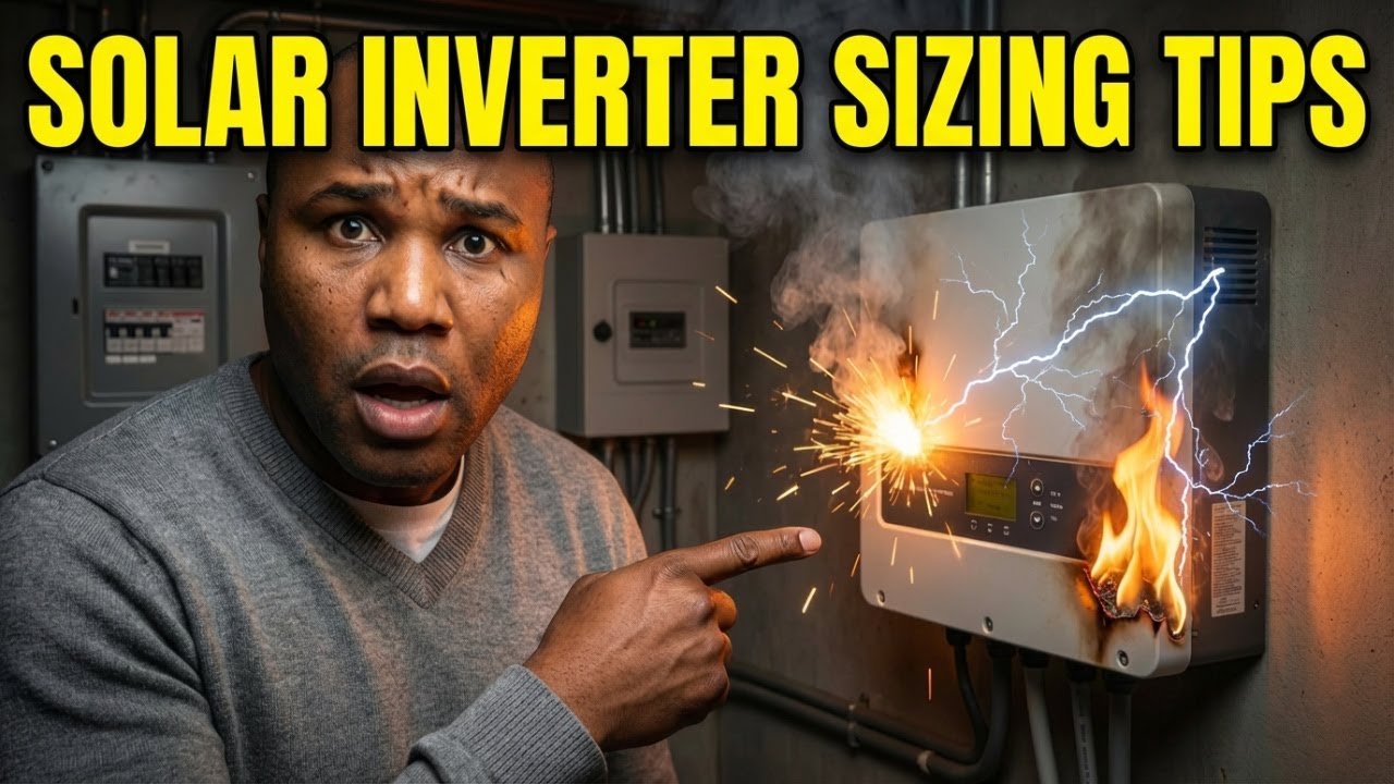 3: 8KW SOLAR POWERED GENERATOR DESIGN PART3: INVERTER SIZING IN 5 SIMPLE STEPS
