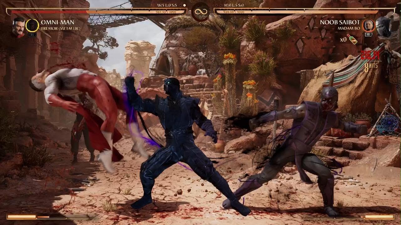 Omni-Man (Tremor) VS Noob Saibot (Mavado) Fatality