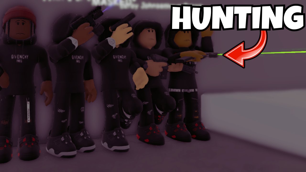 I hunted the OPS with my GANG in THIS SOUTH BRONX ROBLOX HOOD RP GAME