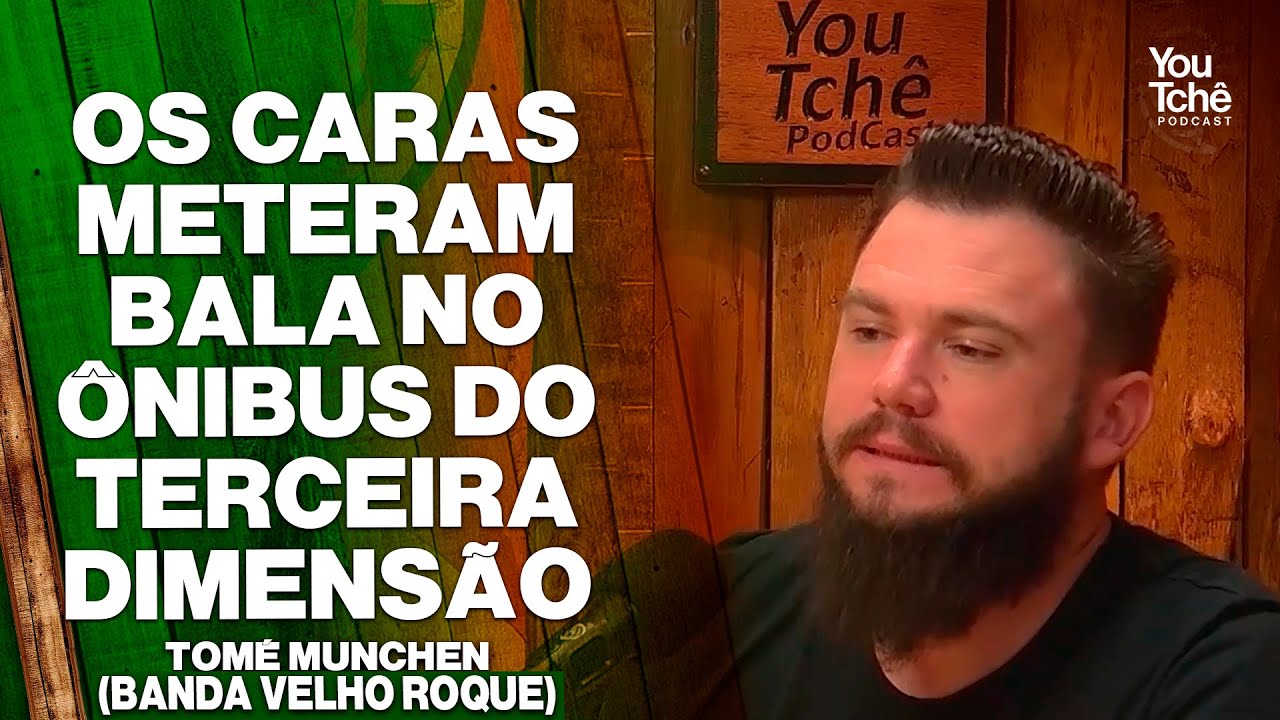 OS CARAS METERAM BALA NO ÔNIBUS DO TERCEIRA DIMENSÃO - TOMÉ MUNCHEN (BANDA VELHO ROQUE)
