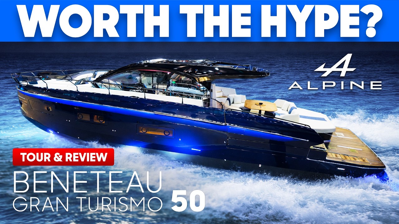 ✨ Самая красивая лодка 2026 года? Обзор и описание Beneteau Gran Turismo 50 Alpine Tour