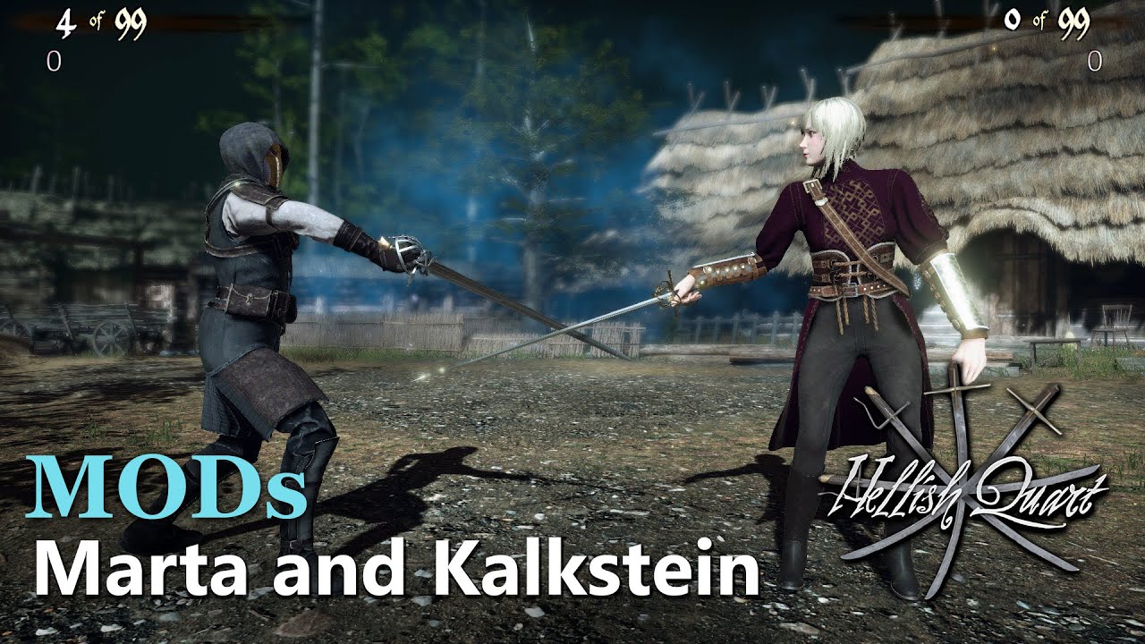 Hellish Quart | MOD | Character Skins for Marta and Kalkstein