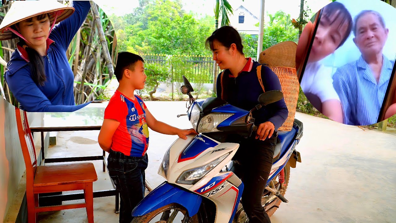  Heartwarming moment :Thuy's son Always stands by Her side Through Hard Time's_Ly Thanh Thuy 