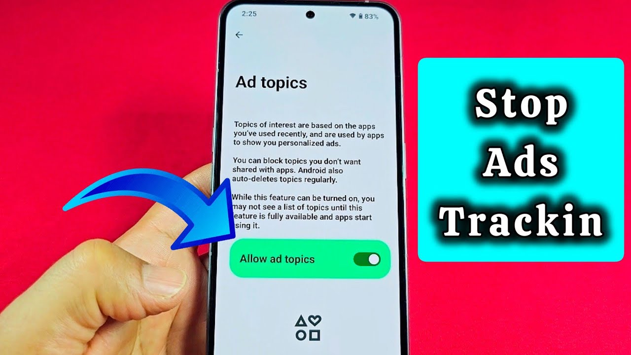 Отключите отслеживание рекламы на вашем телефоне Android (Nothing Phone)