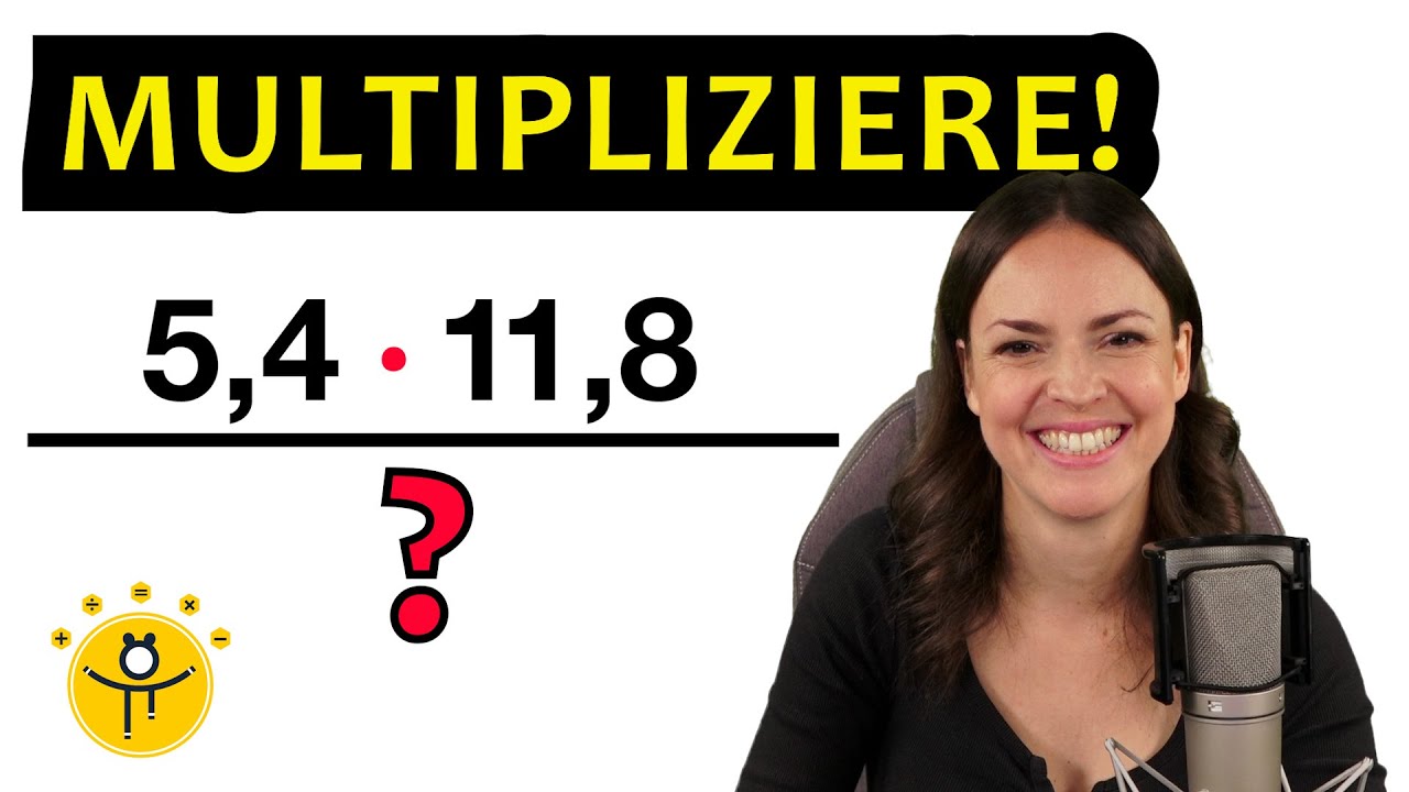 Kommazahlen multiplizieren – einfach erklärt