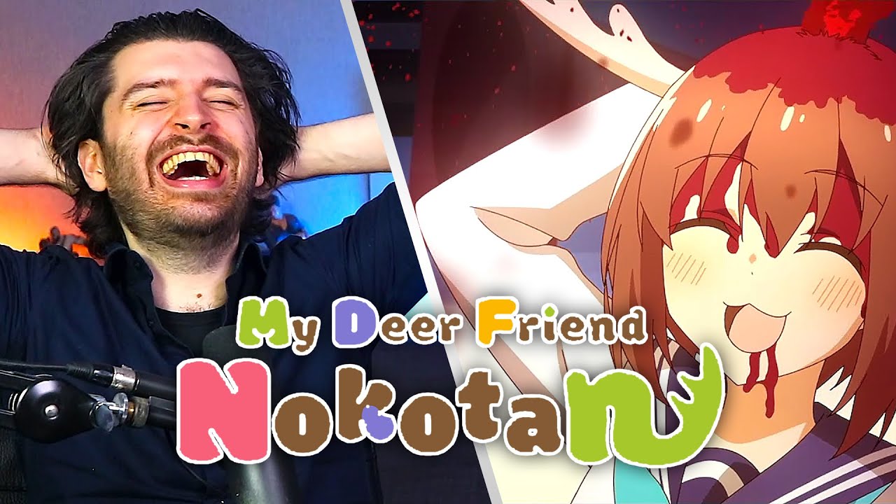 WTF DID I JUST WATCH???🤣 My Deer Friend Nokotan Episode 1 Reaction