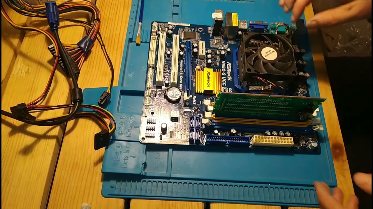 Тестирование #Asrock n68C-S UCC