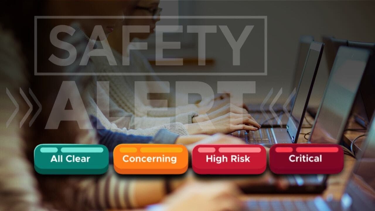 Artificial intelligence monitoring students' safety