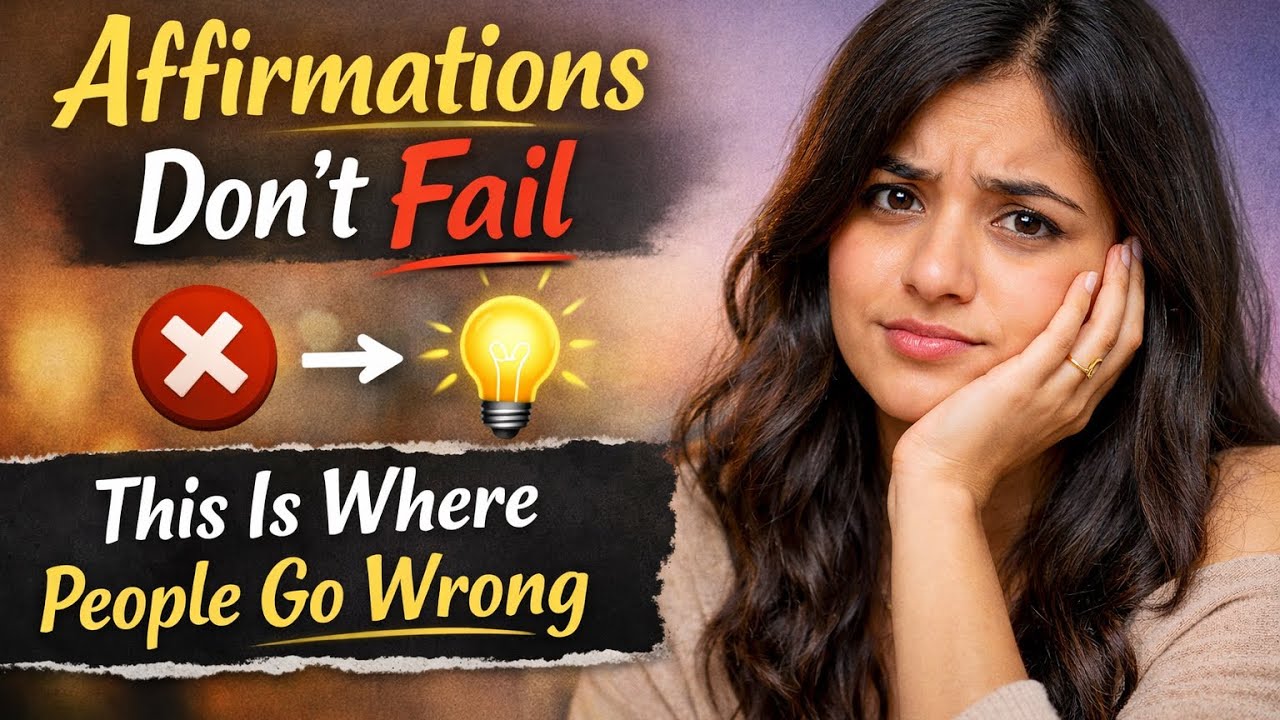 Affirmations Don’t Fail — This Is Where People Go Wrong 😑 