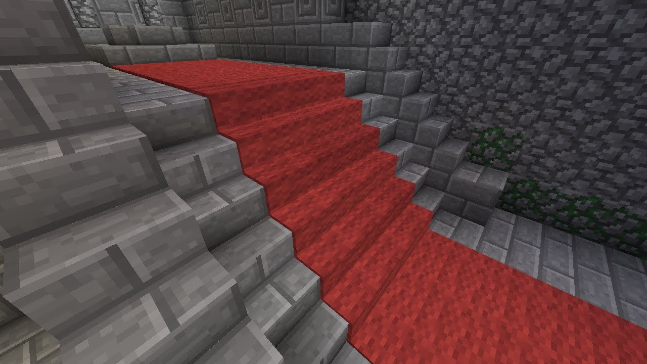 Minecraft: Carpeted Stairs