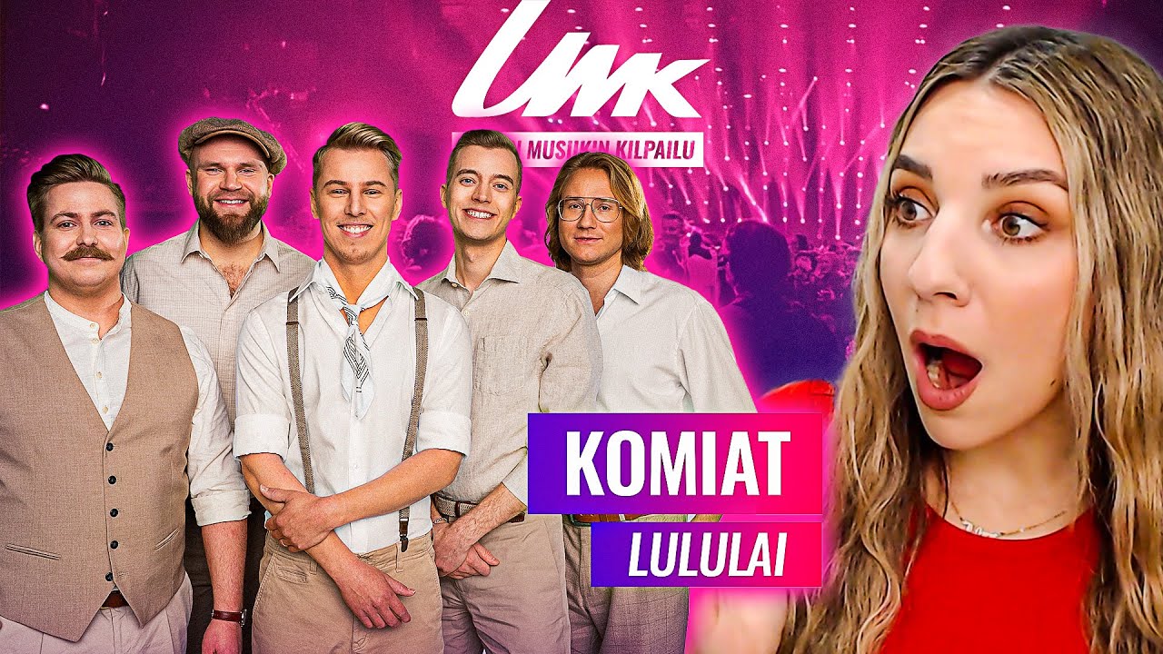 REACTING TO KOMIAT - LULULAI (UMK 2026) | FINLAND EUROVISION 2026