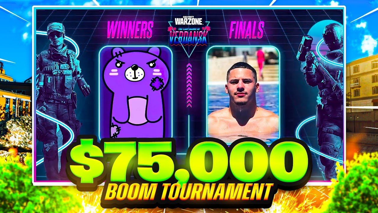 I WON A $75,000 TOURNAMENT! LAST DANCE OF VERDANSK WITH DESTROY (WARZONE) WINNER POV
