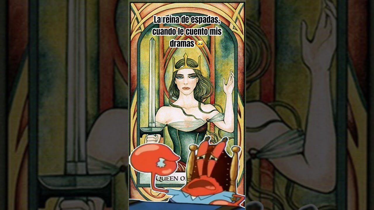 #tarot #reinadeespadas #arcanosdelacorte #tarotcards #arcanostarot #tarotm&eacute;xico #tarotmemes