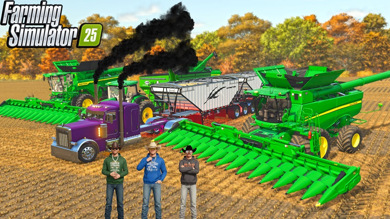 FARMERS COME TOGETHER TO HELP HARVEST!? - (MISSOURI ROLEPLAY)