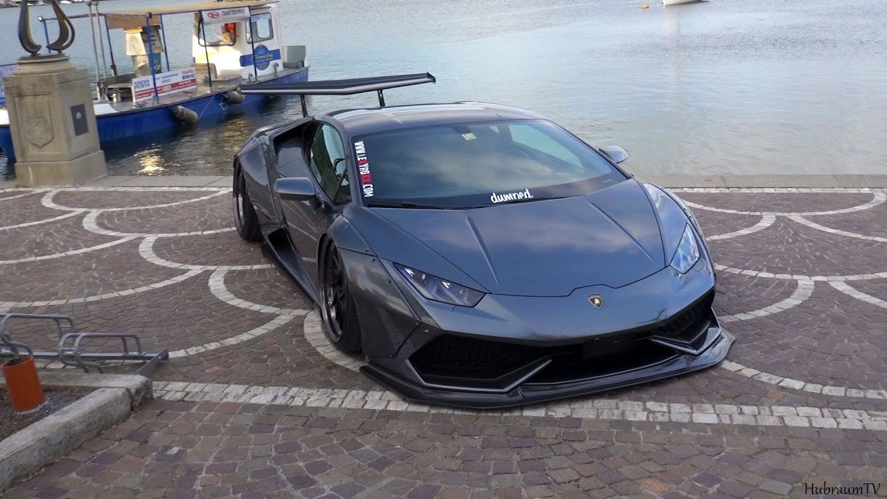 Liberty Walk Lamborghini Huracan -  Start & Sound