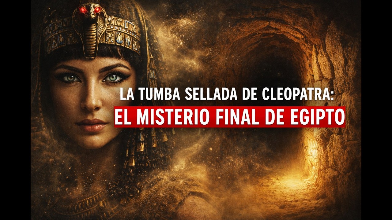 La Tumba Sellada de Cleopatra: El Misterio Final de Egipto