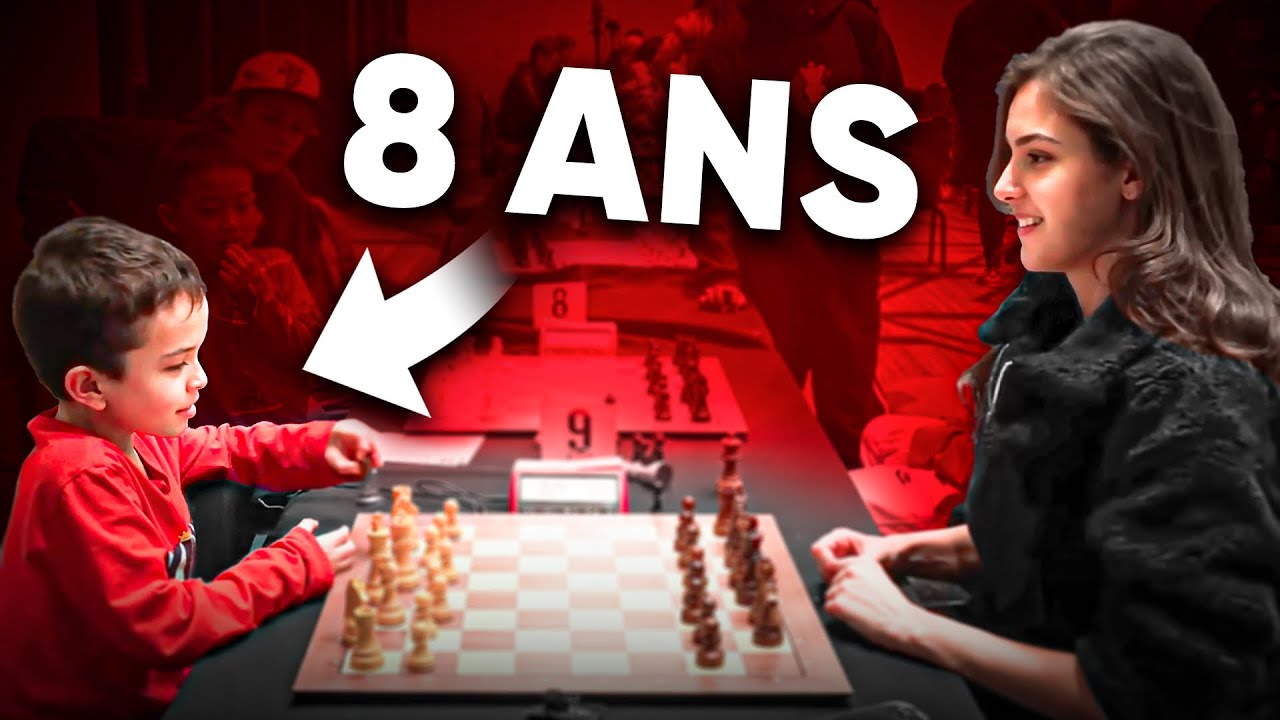 À 8 ANS, ce PRODIGE choque Alexandra BOTEZ aux échecs !!