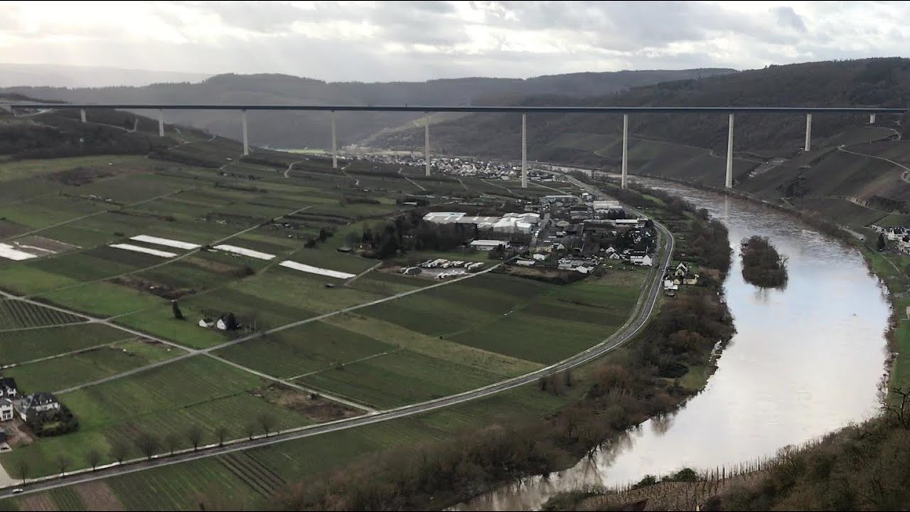 Hochmoselbr&uuml;cke (High Mosel Bridge) - January 2020
