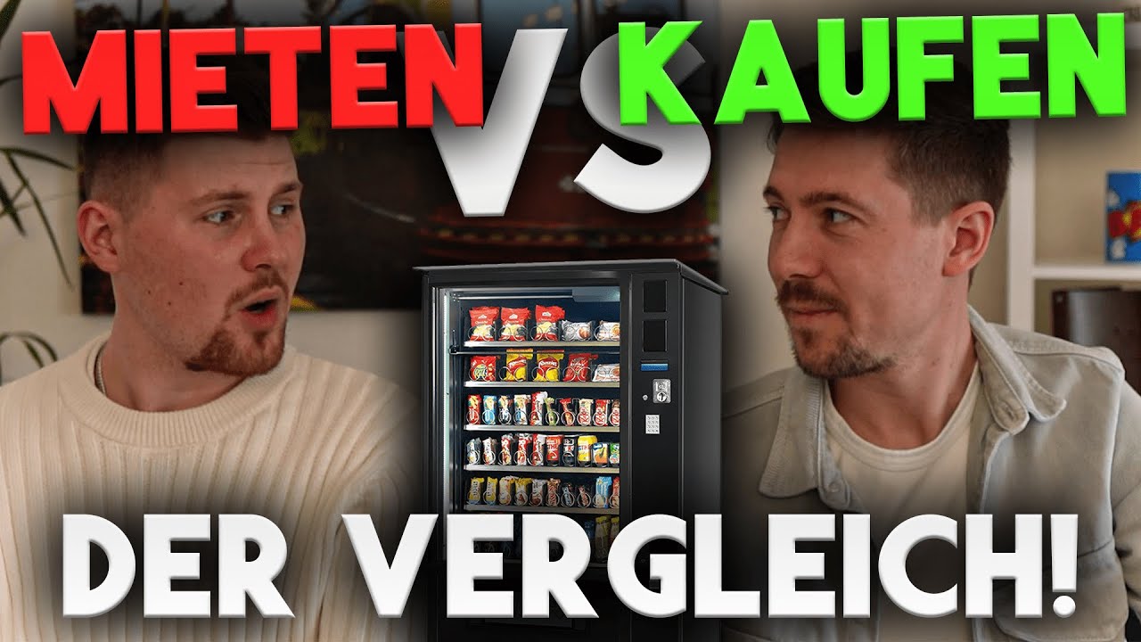 Snackautomaten - MIETEN VS. KAUFEN! 💥 Ist das Mieten von Automaten nur SCAM?! WIR VERGLEICHEN! ✔