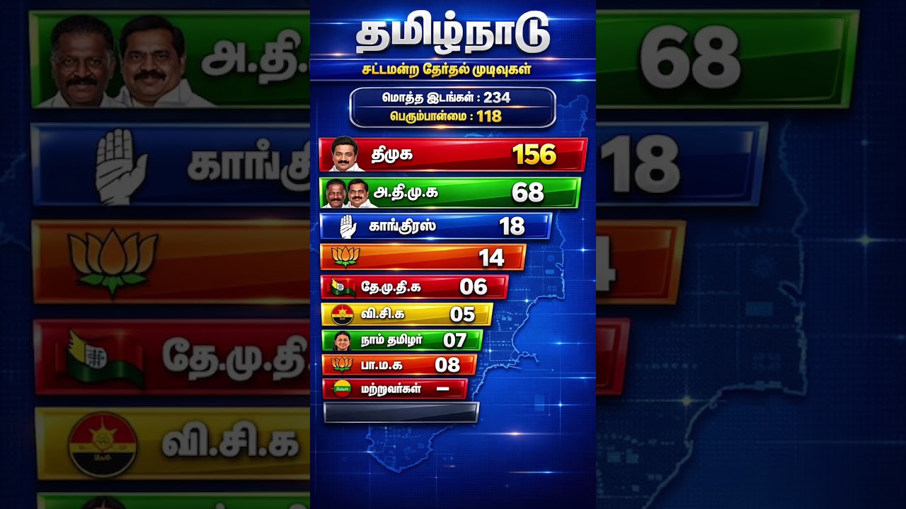 Tamil Nadu assembly election 2026!! 