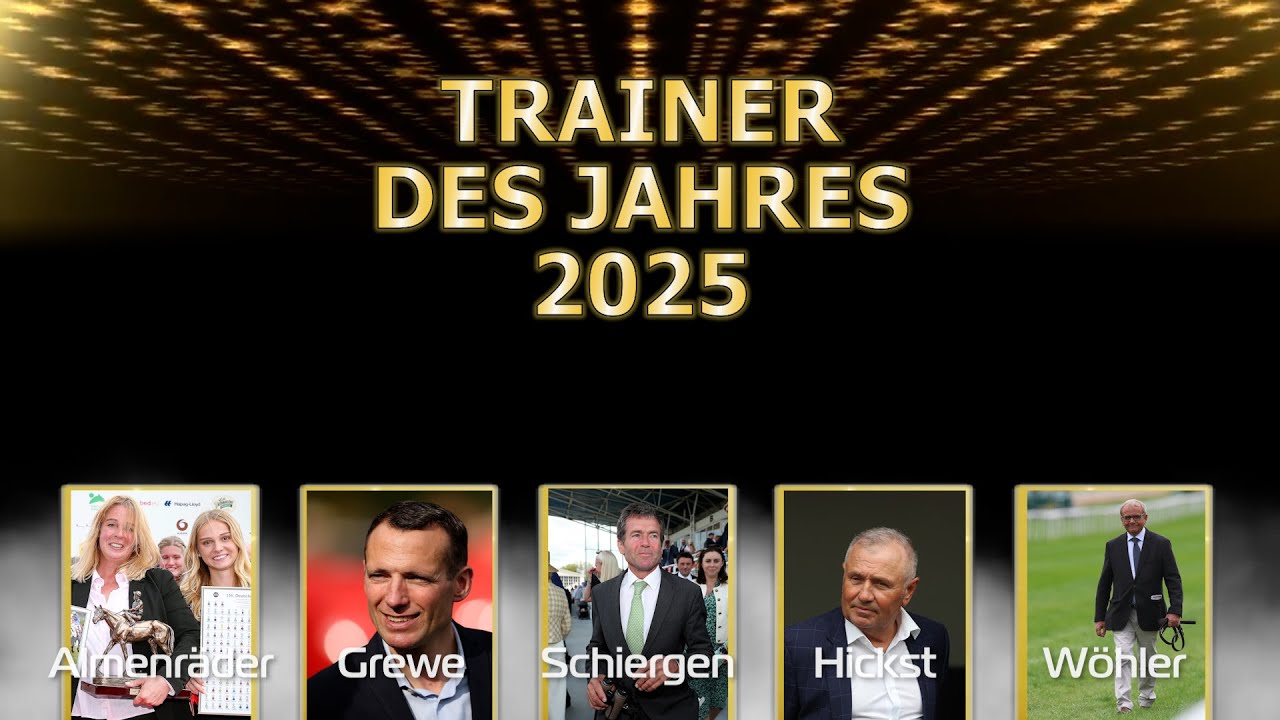 Trainer des Jahres 2025 - Das Ergebnis