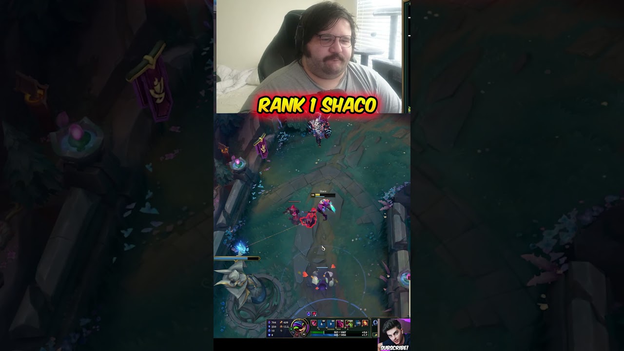 Rank 1 Shaco Is The Biggest Troll in League #leagueoflegends