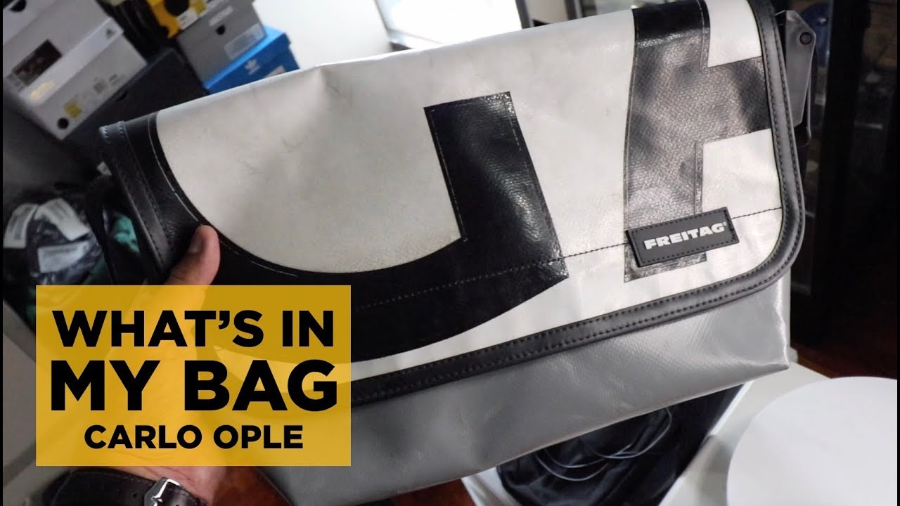 WHAT'S IN MY BAG / CARLO OPLE