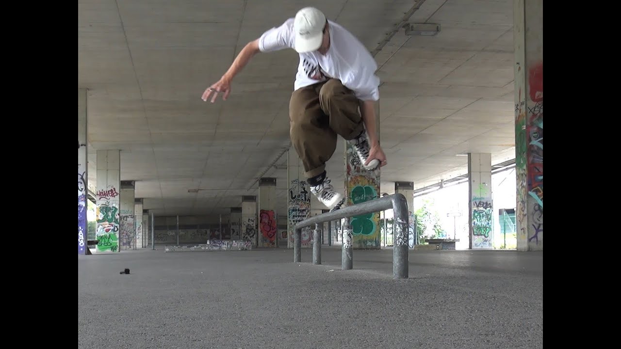 Flatrail Session с самодельными кубиками SK8