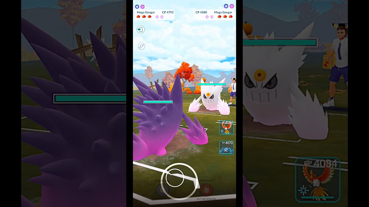 ✨️Mega Gengar VS✨️Gigantamax Gengar PVP Battle in Pok&eacute;mon GO