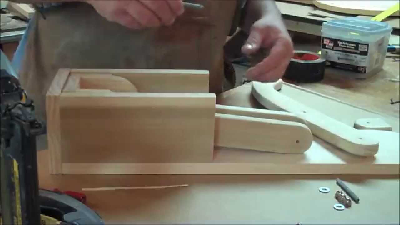TImber Jacks Woodshop Wooden Can Crusher Instructional Video