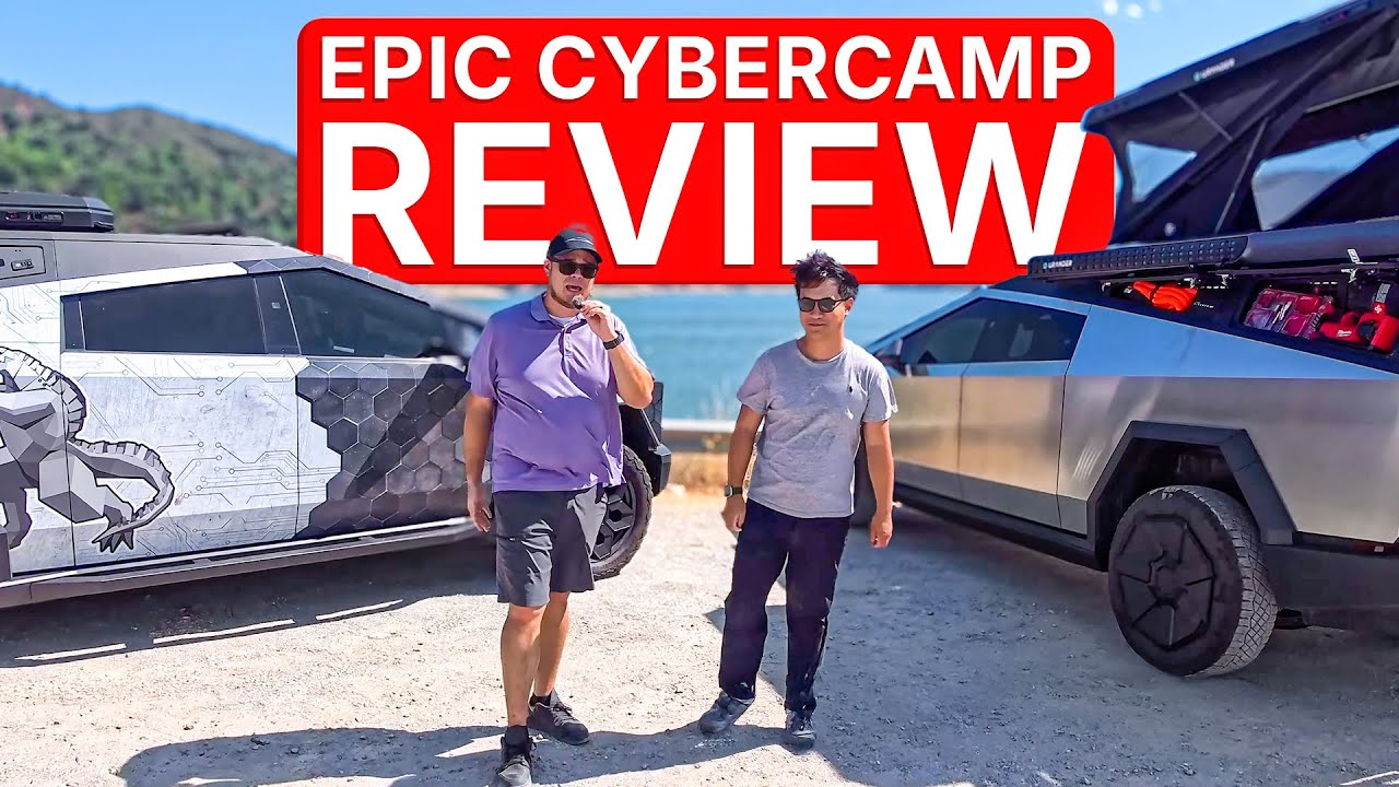 The Ultimate Cybertruck Bed RACK & Camper