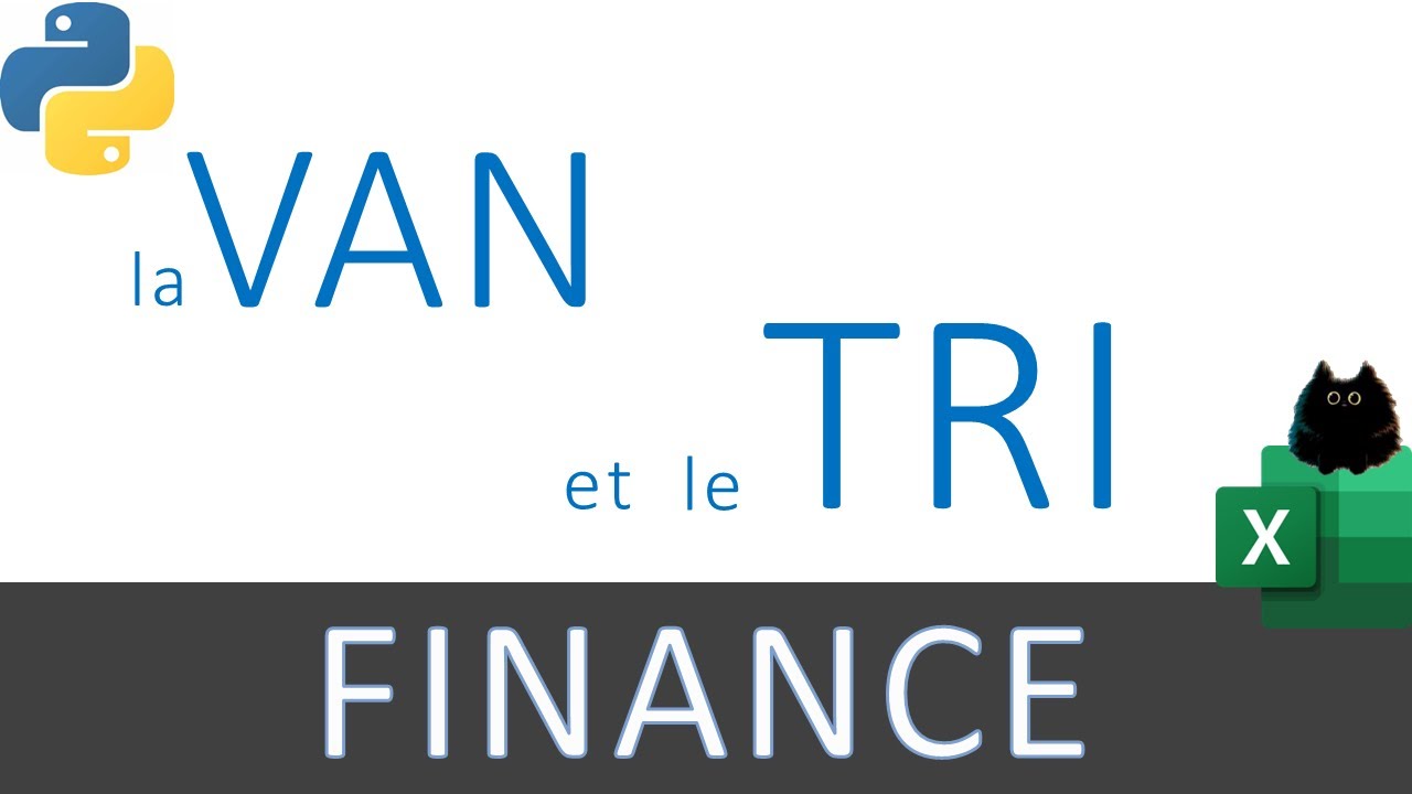 Estimer la rentabilit&eacute; d'un projet en finance avec la VAN et le TRI : tutoriel Excel et Python