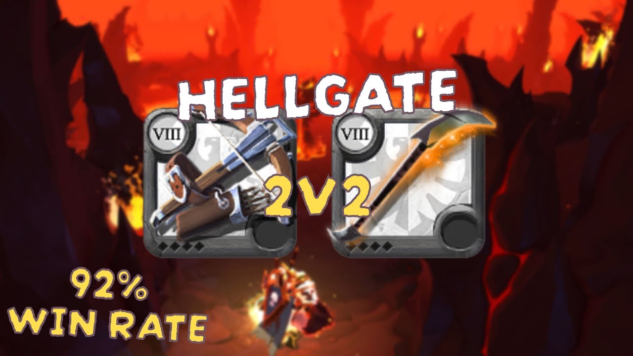 2v2 Hellgate - One Shot Crossbow & Soulscythe | Albion Online