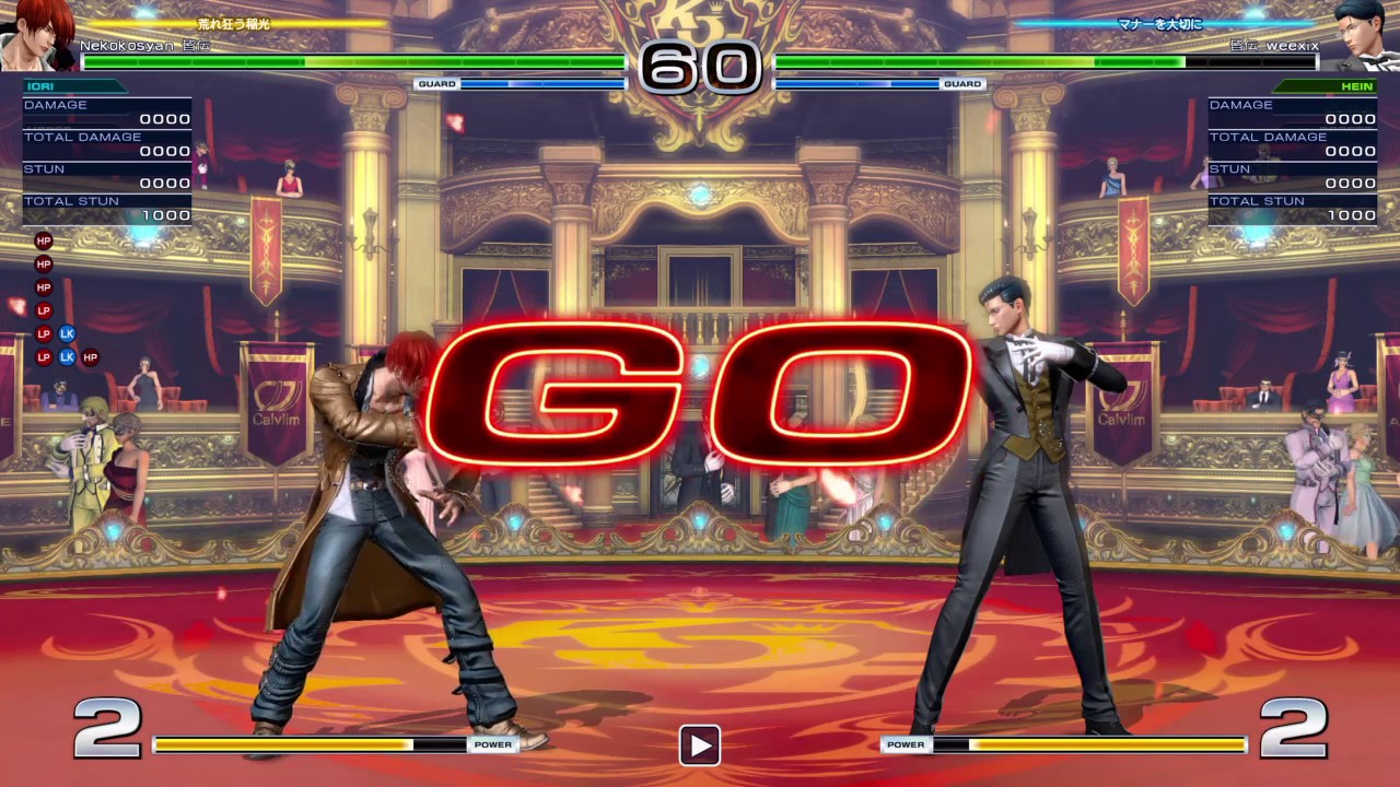 KOF14 Ver.2.00 ハインの回避が上手い！相手を翻弄する動きに注目！