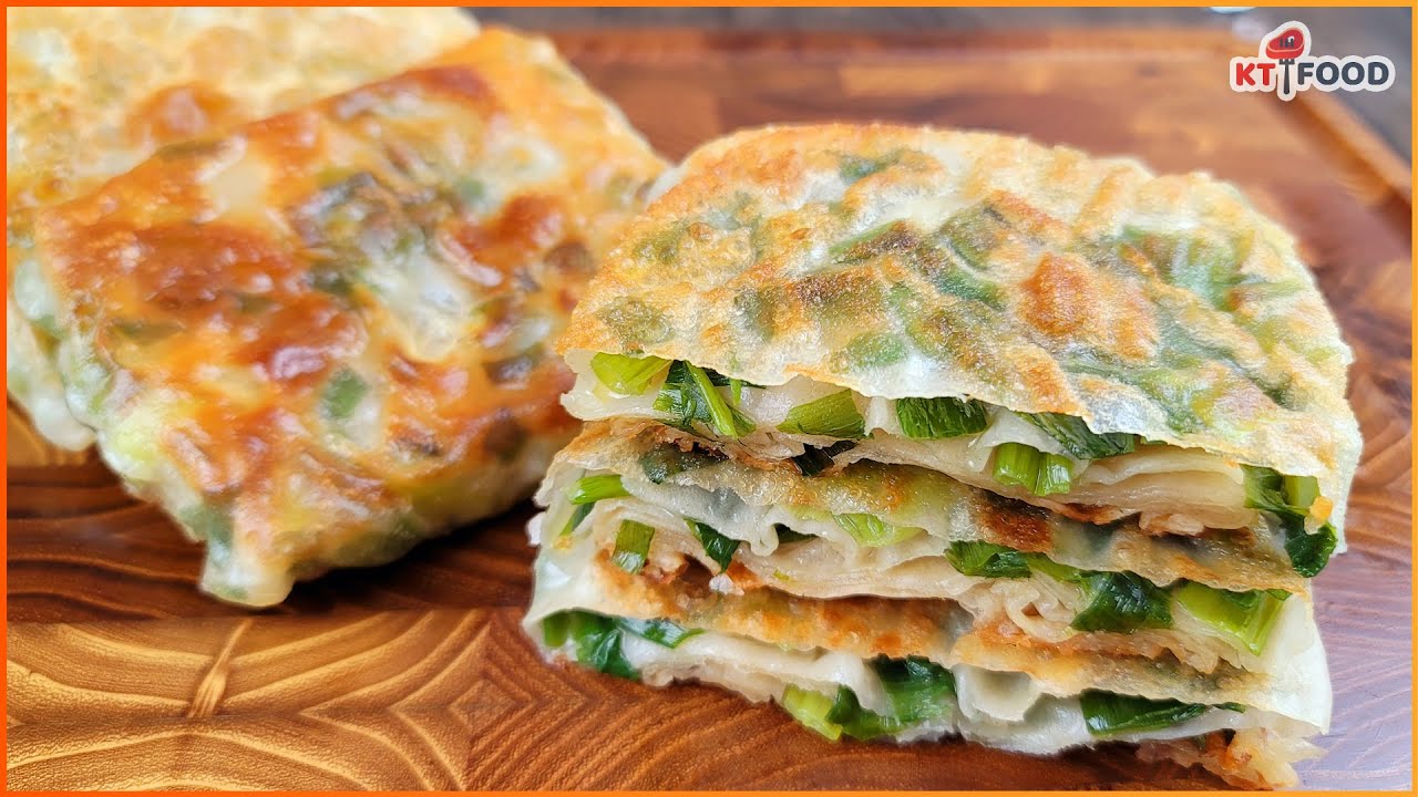 Không men không lò nướng! Chỉ cần có bột mì, hành, là ngon hơn cả Bánh Mì - KT Food