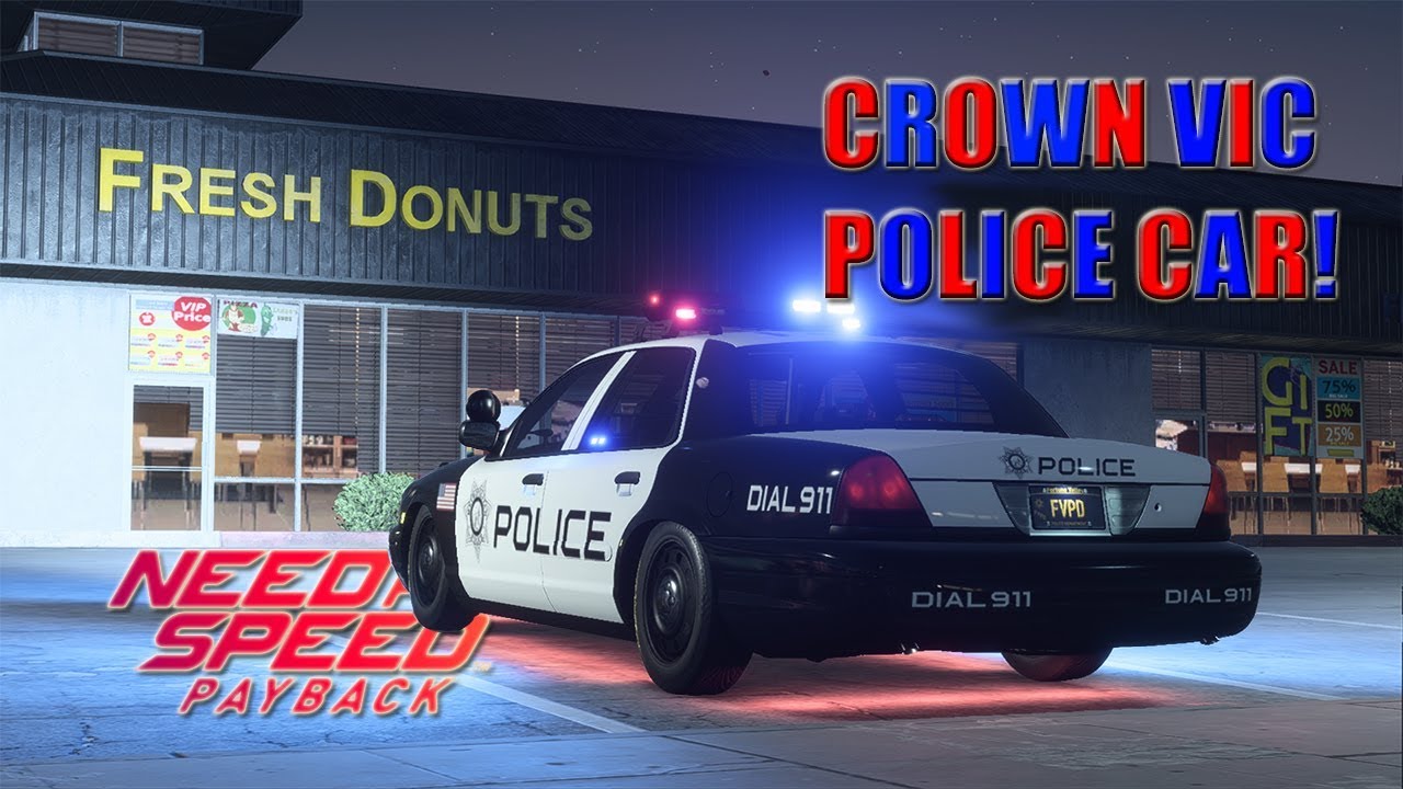 NFS PAYBACK - Crown vic cop car location + Air Suspension